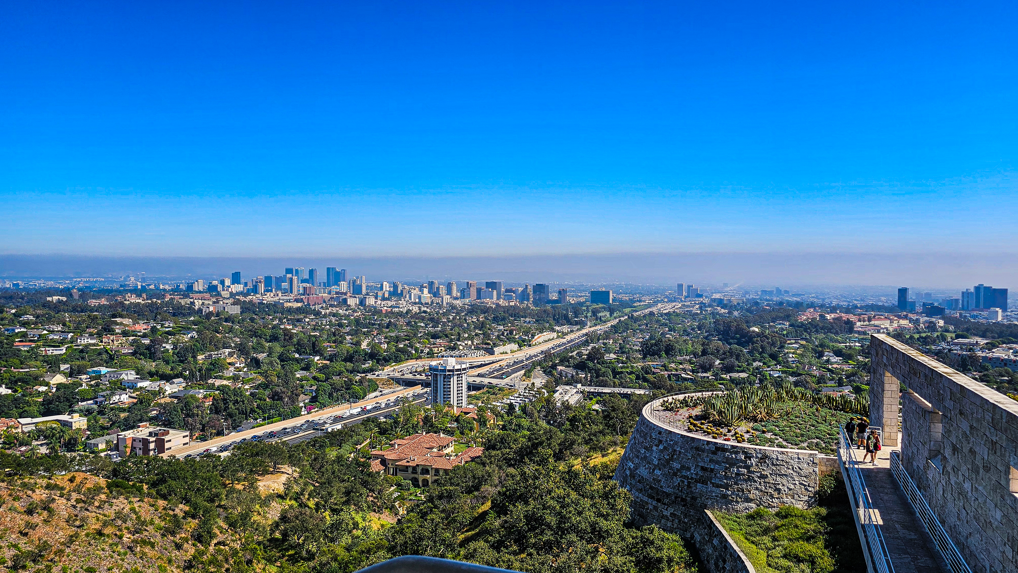 Los Angeles city overlook